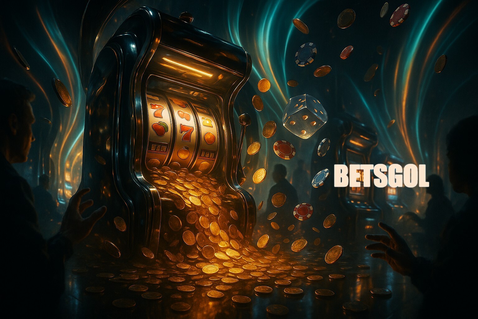 Diversos jogos de caça-níqueis
